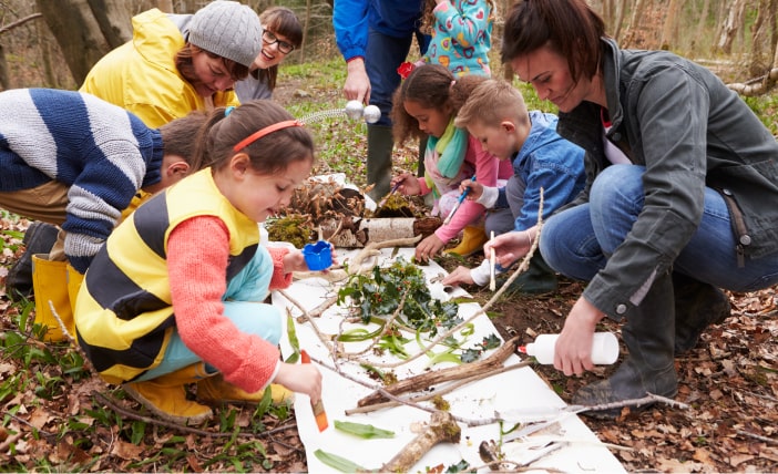 Children in the wood