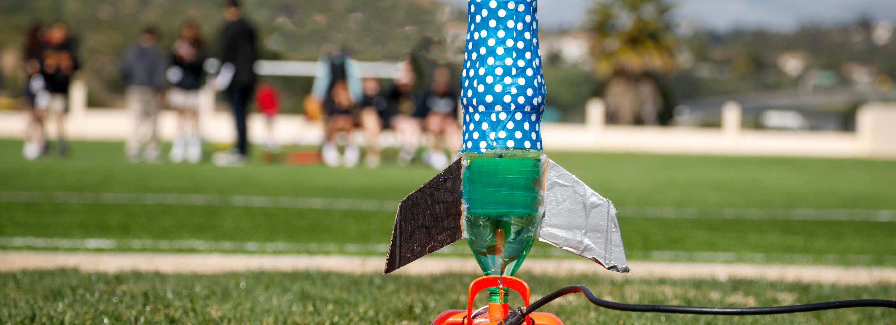 Build a water bottle rocket